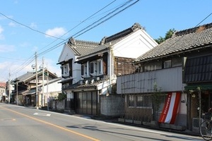 写真：桐生新町重要伝統的建造物群保存地区
