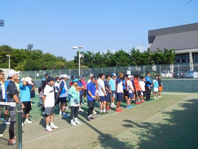 写真：第18回桐生市長杯スポーツ交流大会ソフトテニス大会の様子2
