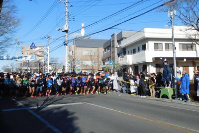 写真：第66回桐生市堀マラソン大会の様子2