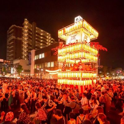 写真：桐生八木節まつりの様子