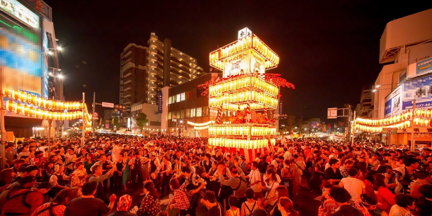 写真：桐生八木節まつりの様子