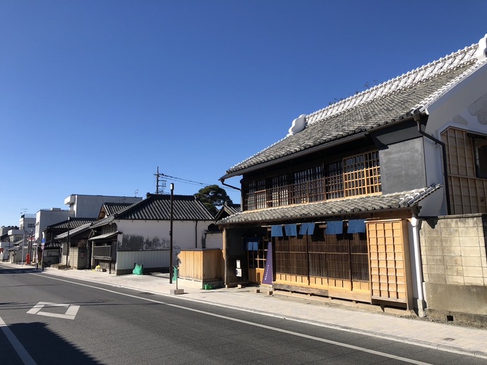 写真：重伝建の町並み