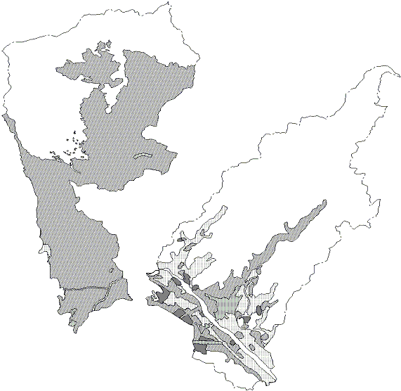 規制基準指定地域図