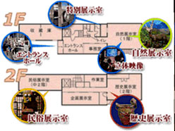 写真:コノドント館展示案内