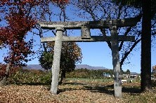 写真：赤城の百足鳥居