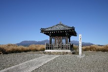 写真：山上の多重塔
