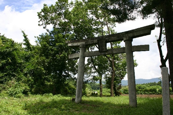 写真：赤城の百足鳥居