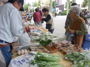 写真：販売の様子