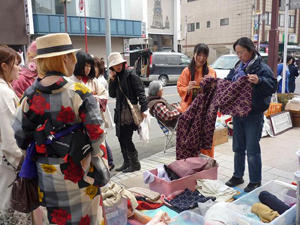 写真：桐生楽市の様子1