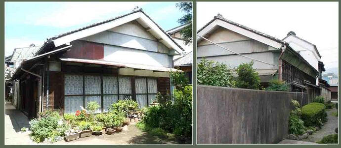 中村家住宅の東南に位置する奥座敷の写真