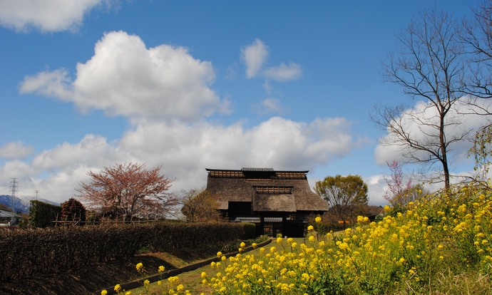 写真：赤城型民家遠景