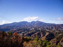 黒保根地区の山々の写真