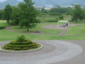 写真：松原橋公園の前景