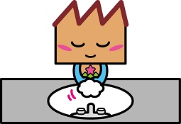 手を洗うキノピー