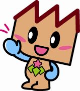 右手を挙げているキノピーイラスト