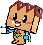 うがいをするキノピー