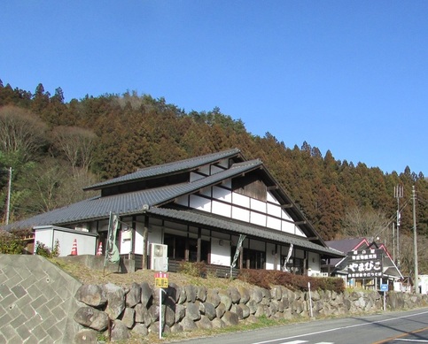 道の駅くろほねやまびこ外観写真