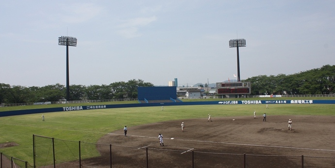 写真：桐生球場