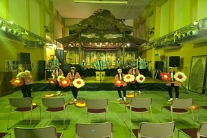写真：八木節交流広場の様子