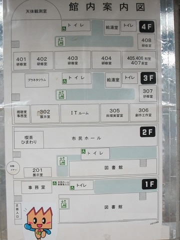 写真：案内図