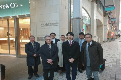 写真：香川県高松市での視察