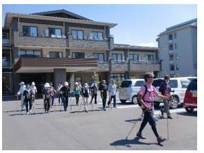 写真：ユニバーサルスポーツ協会の教室の様子