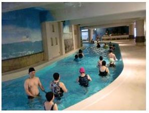 写真：カリビアンビーチでの教室の様子