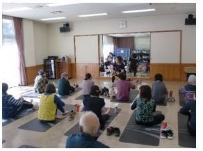 写真：ファインフィットの教室の様子