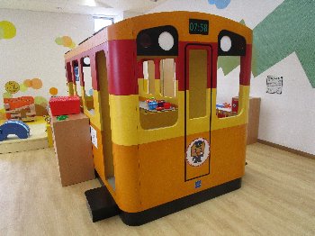 写真：オリジナル列車（遊具）