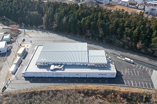 新調理場空撮写真