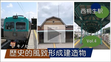 キノピーと行く歴史的風致形成建造物vol.4西桐生駅（外部リンク・新しいウインドウで開きます）