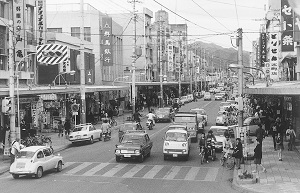 写真：本町通り（昭和46年）