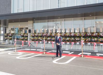 写真：足利銀行 桐生支店 新宿支店オープニングセレモニーの様子1