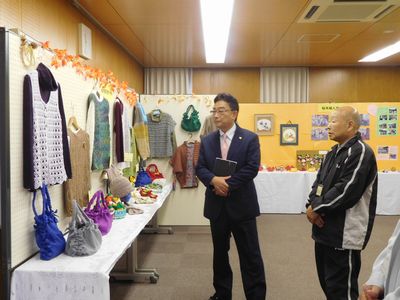 写真：令和元年度公民館文化展の様子1