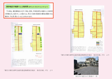 桐生新町の地割りと土地利用