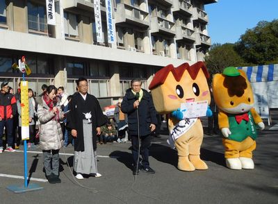 写真：第64回全日本実業団対抗駅伝競走大会（ニューイヤー駅伝2020inぐんま）の様子2