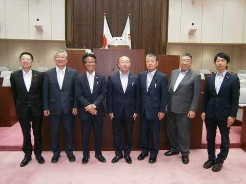 写真：愛知県安城市での視察