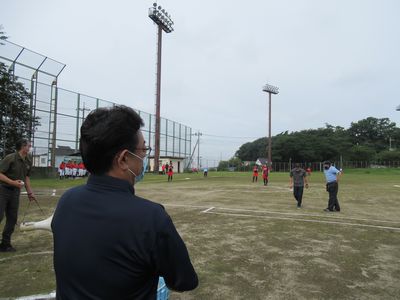 写真：桐生市・みどり市運動部活動交流会の様子1