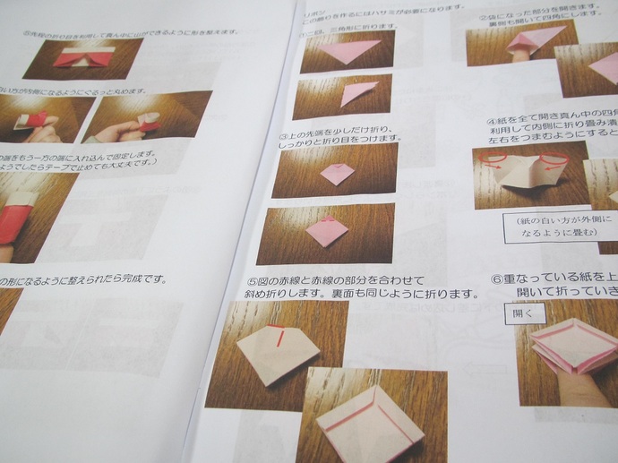 写真:手順書