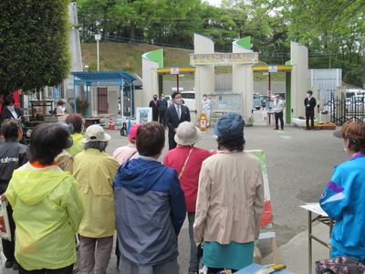 写真：「花と緑のぐんまづくり2021 in 桐生 ふるさとキラキラフェスティバル」プレイベントの様子1