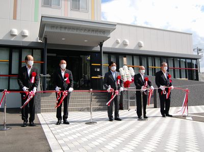 写真：「桐生市学校給食中央共同調理場」開所式の様子