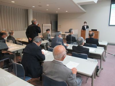 写真：区長と市長の集いの様子2