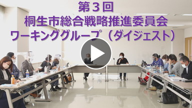 第3回桐生市総合戦略推進委員会ワーキンググループ（ダイジェスト）（外部リンク・新しいウインドウで開きます）