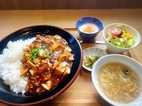 写真：麻婆豆腐のランチセット
