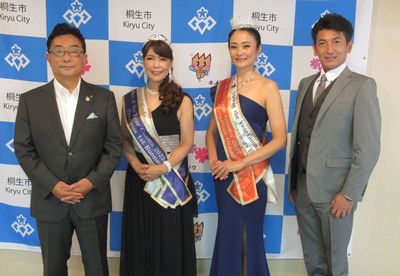 写真：「ミセス・オブ・ザ・イヤー2022群馬大会」入賞者ご来訪の様子2