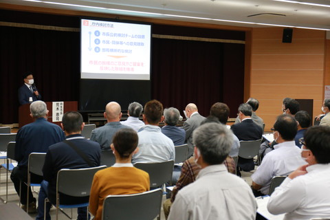 写真：新里地区の開催の様子