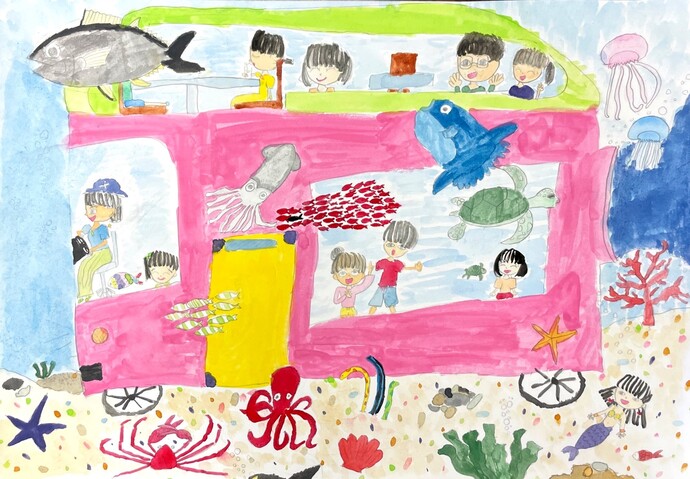 作品の写真:中学年銀賞