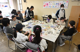 写真：製作ブースの様子