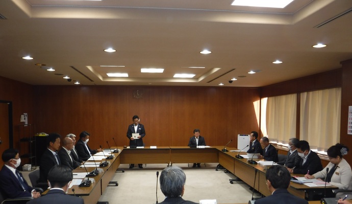 第1回桐生・みどり共同事業協議会の風景