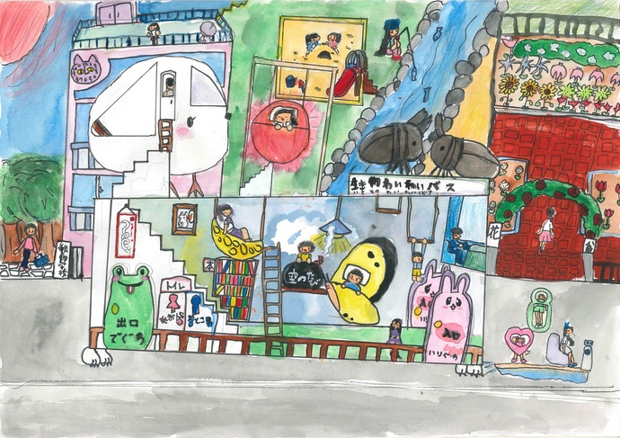 作品の写真:中学年銀賞